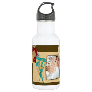 Personalised Vintage Photo Collage 532 Ml Water Bottle