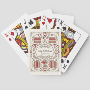Personalised Vintage Playing Cards