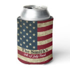 Personalised Vintage Rustic American Flag