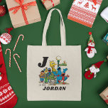 Personalised Vintage Sesame Street Pals Tote Bag<br><div class="desc">This vintage graphic features all your favourite Sesame Street characters hanging out together.   Personalise by adding your child's name!  © 2022 Sesame Workshop. www.sesamestreet.org</div>