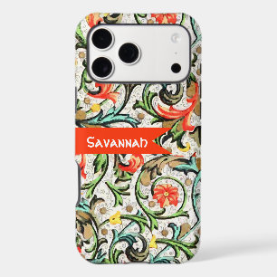 Personalised Vintage Swirly Damask iphone 6