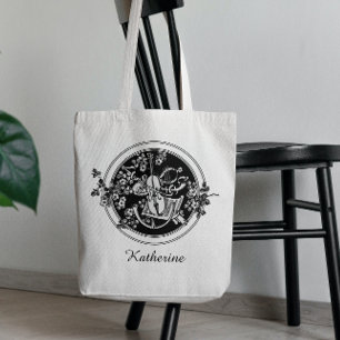 Personalised violin tote bag