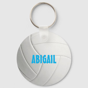 Personalised Volleyball Keychain