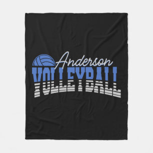 Personalised Volleyball Player ADD NAME Team Champ Fleece Blanket