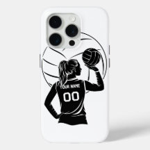 Personalised Volleyball Player Custom Name, Number