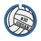 Personalised Volleyball Player Number, Name, Team