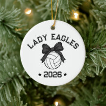 Personalised Volleyball Team Ornament | Custom Tea