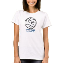 Personalised Volleyball Team, Player Name & Number