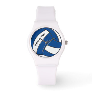 Personalised Volleyball Watch for Her, Your Colour