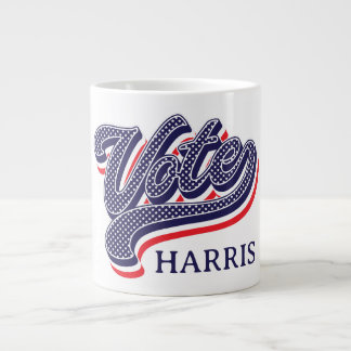 Personalised Vote Election Stars and Stripes Large Coffee Mug