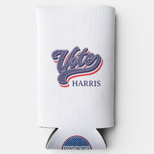 Personalised Vote Election Stars and Stripes Seltzer Can Cooler