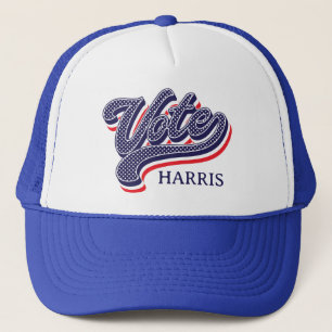 Personalised Vote Election Stars and Stripes Trucker Hat