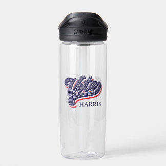 Personalised Vote Election Stars and Stripes Water Bottle
