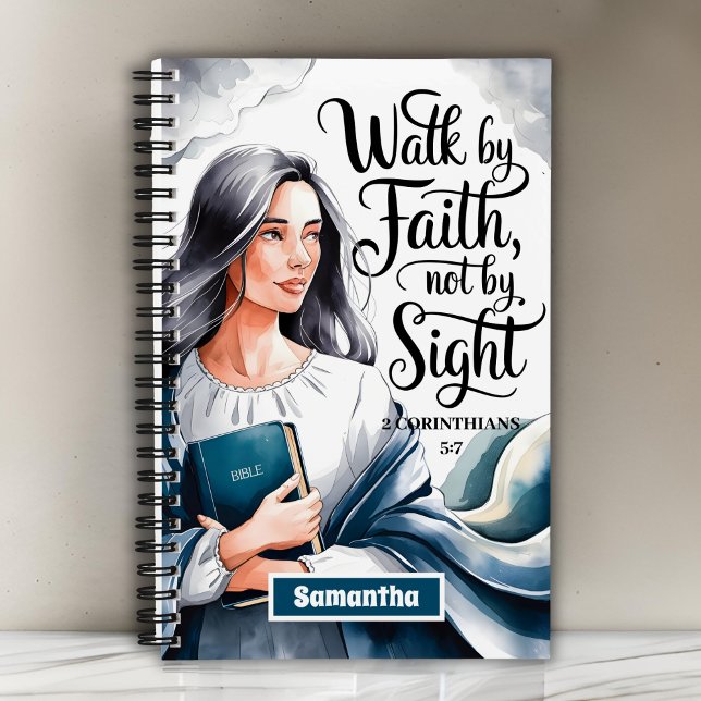 Personalised Walk By Faith Christian Women Journal (Creator Uploaded)