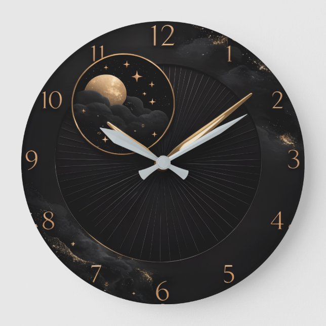 Personalised Wall Clock | Modern Home Decor Clock (Front)