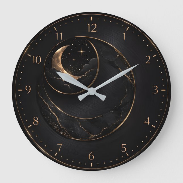 Personalised Wall Clock | Modern Home Decor Clock (Front)