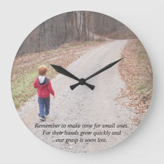 Personalised Wall clock with your photos and text