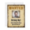 Personalised Wanted Poster, Birthday Bandit