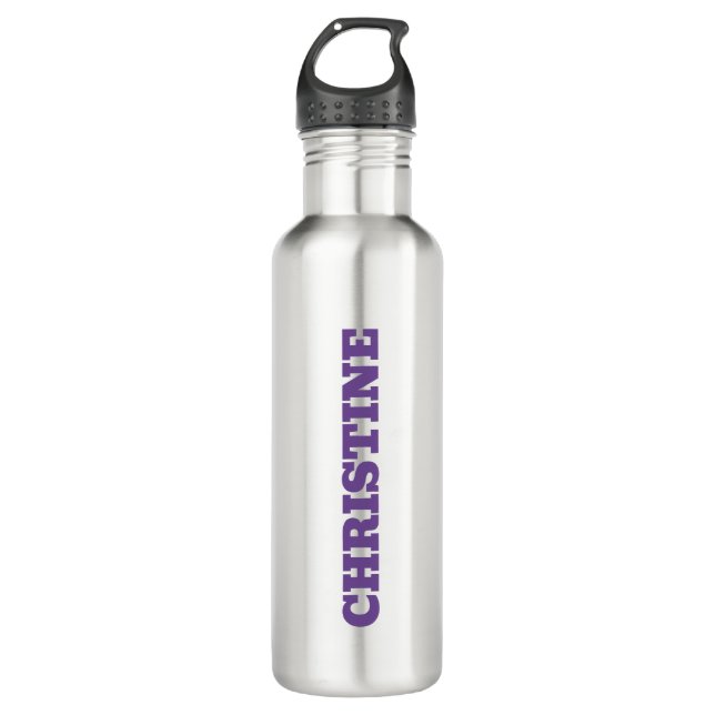 Personalised Water Bottle (Front)
