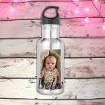 Personalised Water Bottle, Add Your Picture! 532 Ml Water Bottle<br><div class="desc">Baby Girl Bella Water Bottle. Just add your baby's name and picture to this water bottle in the customisation area.</div>