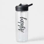Personalised Water Bottle with Straw – Custom Name<br><div class="desc">Personalised Water Bottle with Straw – Custom Name – Gift for School,  Camp,  Daycare</div>