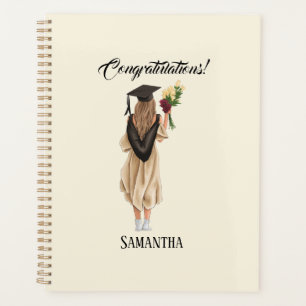 Personalised Watercolor Graduation (2) Planner