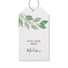 Personalised Watercolor Greenery