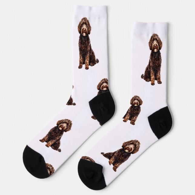 Personalised Watercolor Pet  Socks (Left)