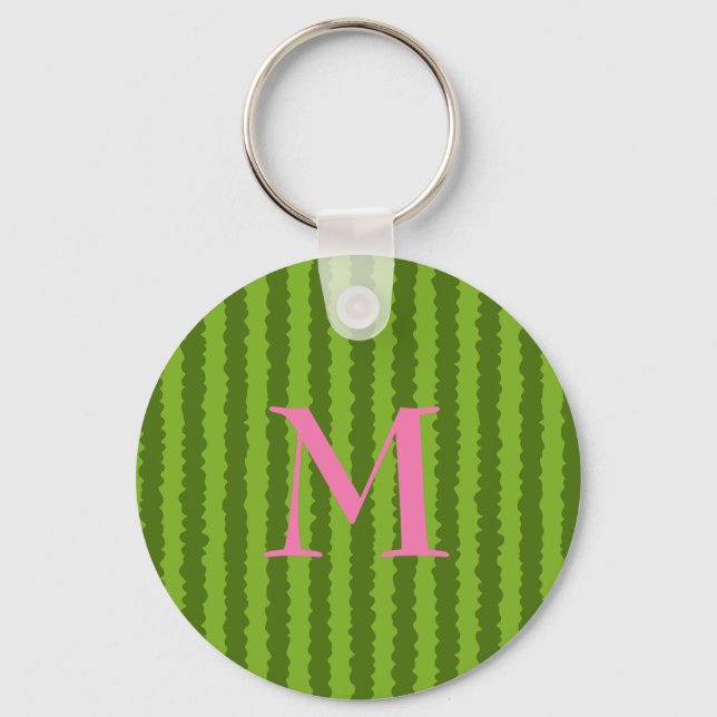 Personalised Watermelon Key Ring (Front)