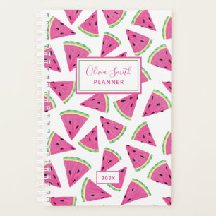 Personalised Watermelon pattern Planner