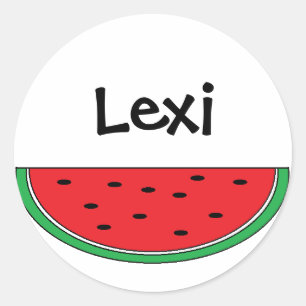 Personalised "Watermelon" Stickers