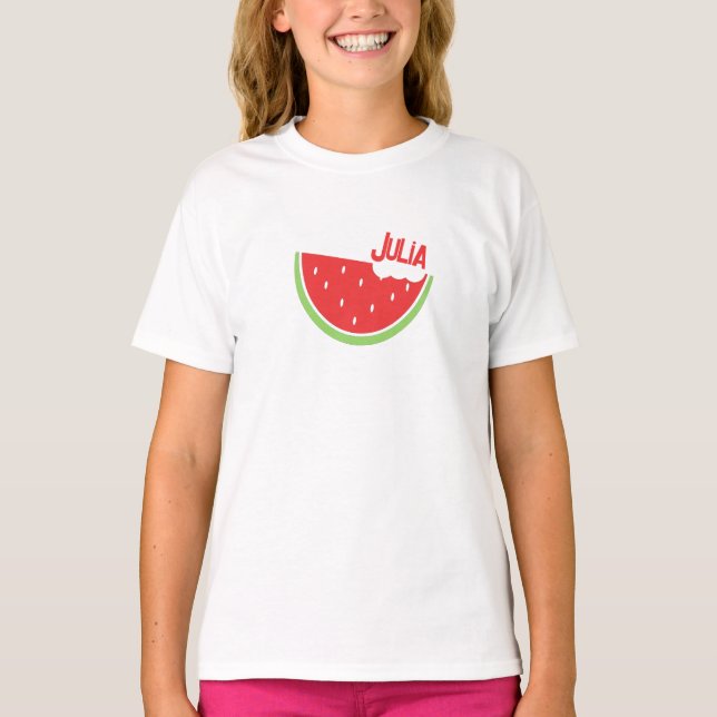Personalised Watermelon Summer T-Shirt (Front)