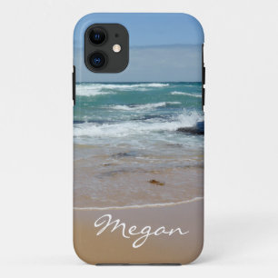 Personalised Waves Beach Case-Mate iPhone 11 Case