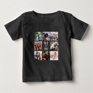 Personalised "We Are Family" Photo Template Baby T-Shirt