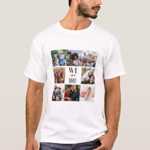 Personalised "We Are Family" Photo Template T-Shirt