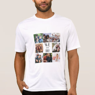 Personalised "We Are Family" Photo Template T-Shirt