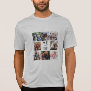 Personalised "We Are Family" Photo Template T-Shirt
