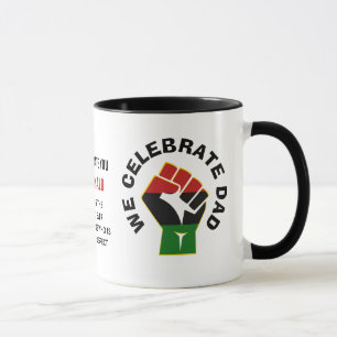 Personalised WE CELEBRATE DAD Fathers Day Mug