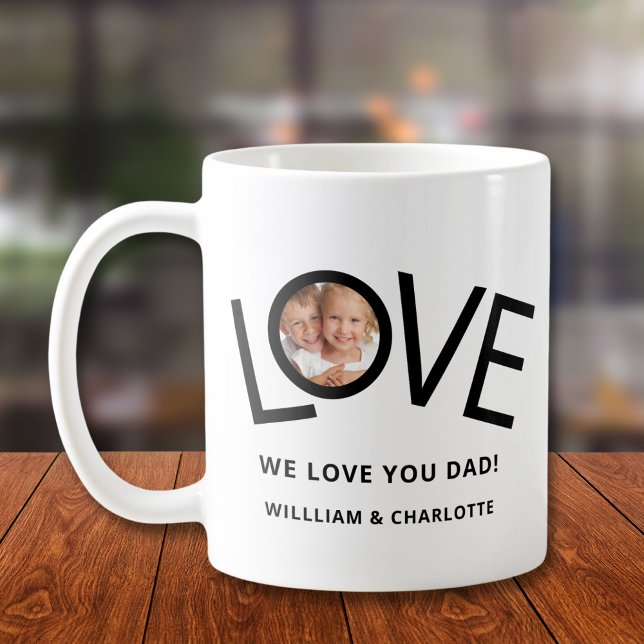 Personalised We love You Dad Photo  Coffee Mug (Creator Uploaded)