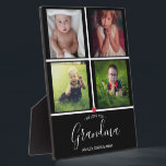 Personalised We Love You Nana Best Grandma Gift Plaque<br><div class="desc">Personalised We Love You Nana Best Grandma Gift</div>