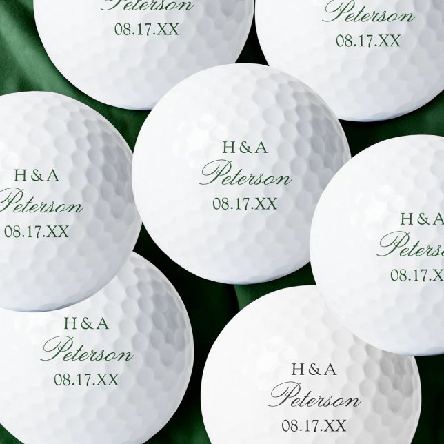 Personalised Wedding Bulk Favours Golf Balls (Creator Uploaded)