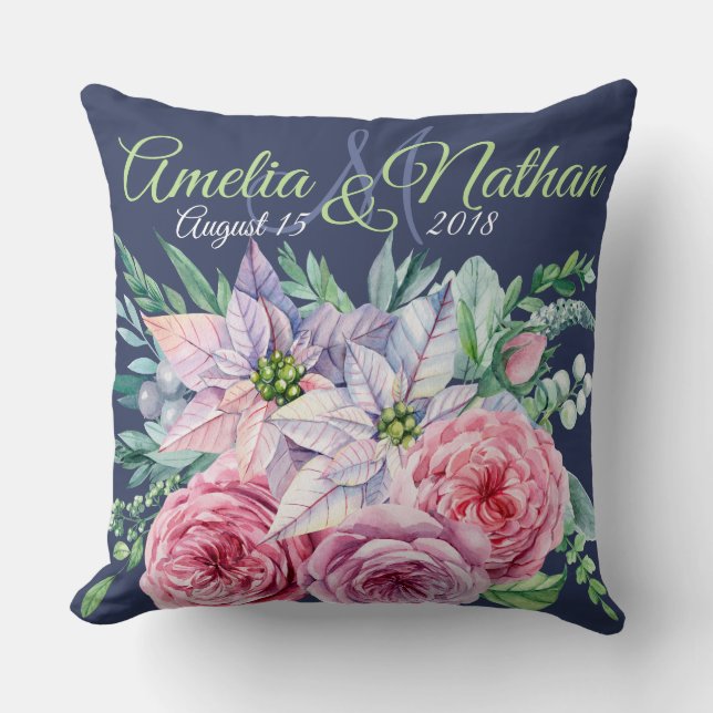 Personalised wedding  cushion (Front)