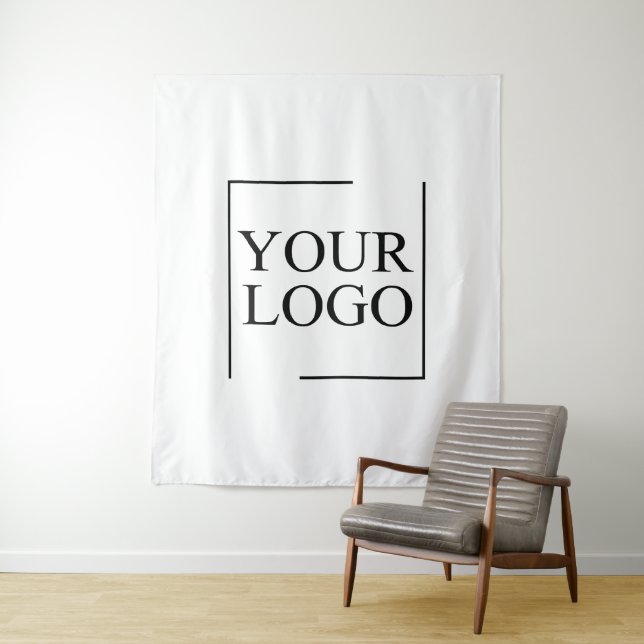 Personalised Wedding Custom Idea Add Logo Tapestry (In Situ)