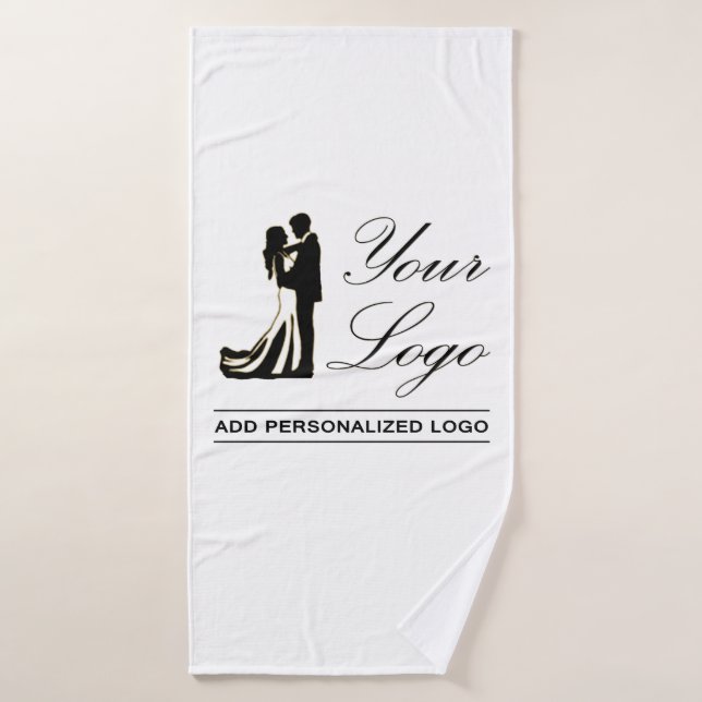 Personalised Wedding Custom Idea Add Your Design Bath Towel (Bath Towel)