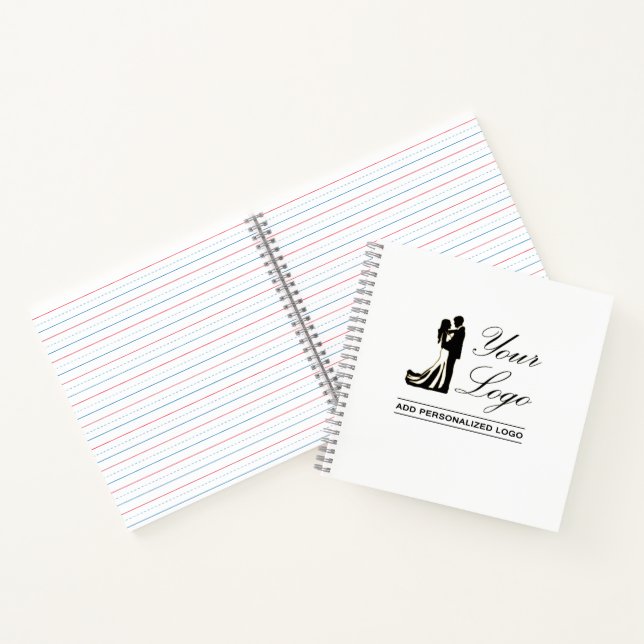 Personalised Wedding Custom Idea Add Your Design Notebook (Inside)