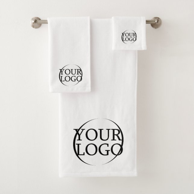 Personalised Wedding Custom Idea Create Your Own Bath Towel Set (Insitu)