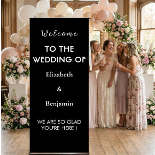 Personalised Wedding Decor Rehearsal Party Welcome Banner