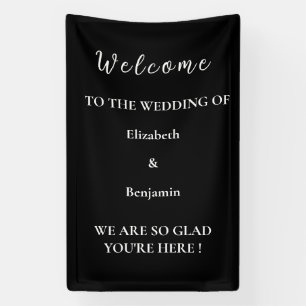 Personalised Wedding Decor Rehearsal Party Welcome Banner