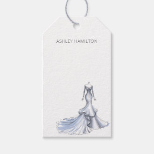 Personalised Wedding Dress Gift Tags