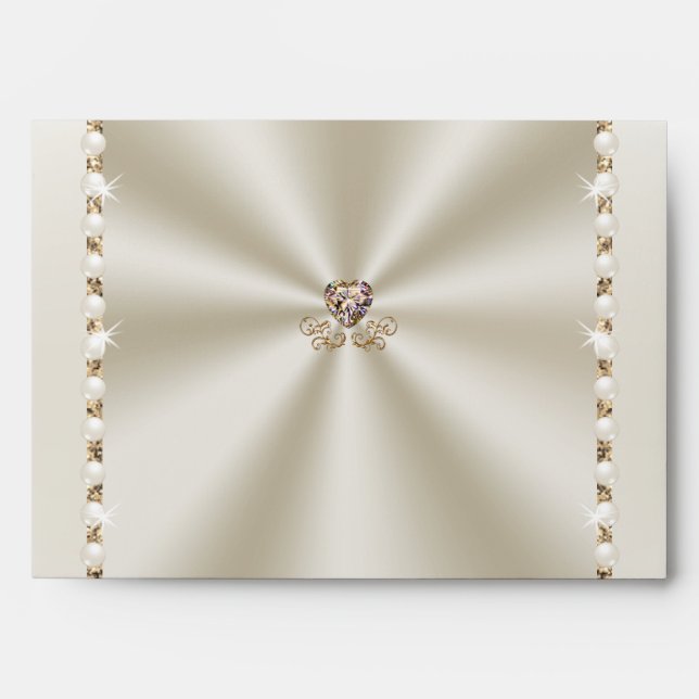Personalised Wedding Envelopes, Elegant Envelopes (Front)